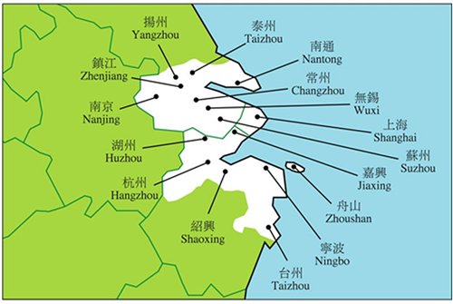 yangtze river delta: profile