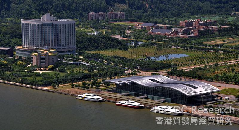 Photo: Guangzhou Nansha Ferry Terminal (photo courtesy of Nansha Area of Guangzhou)