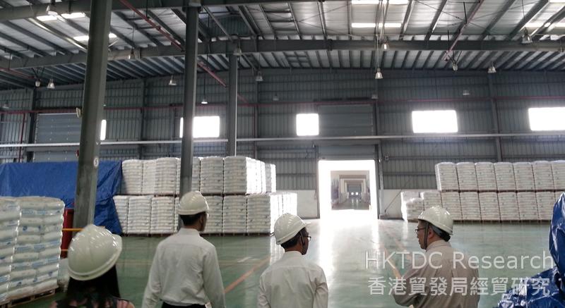 Photo: Enpro Supply Chain Management Ltd’s distribution facilities at Nansha Bonded Logistics Park