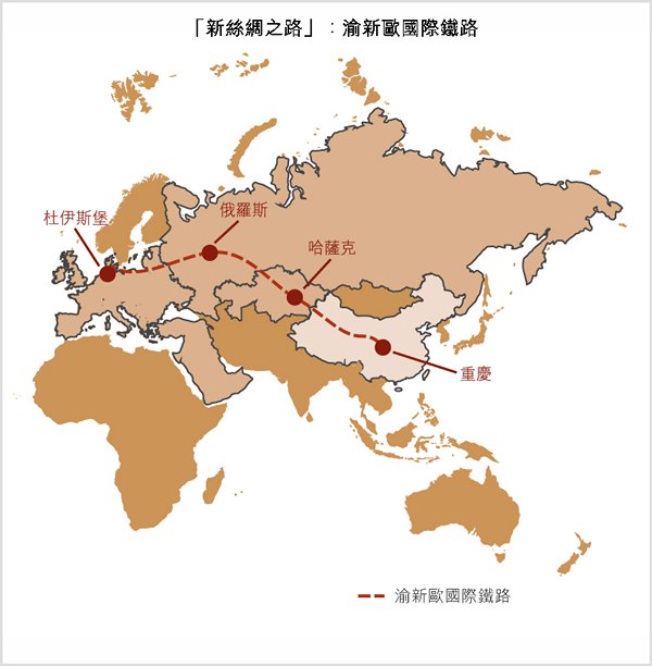 「一带一路」战略中重庆物流枢纽功能